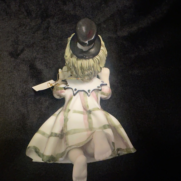 Vintage Porcelain Girl Clown by ARTE Collection - Picture 10 of 12